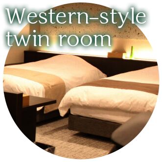 Western-style twin room